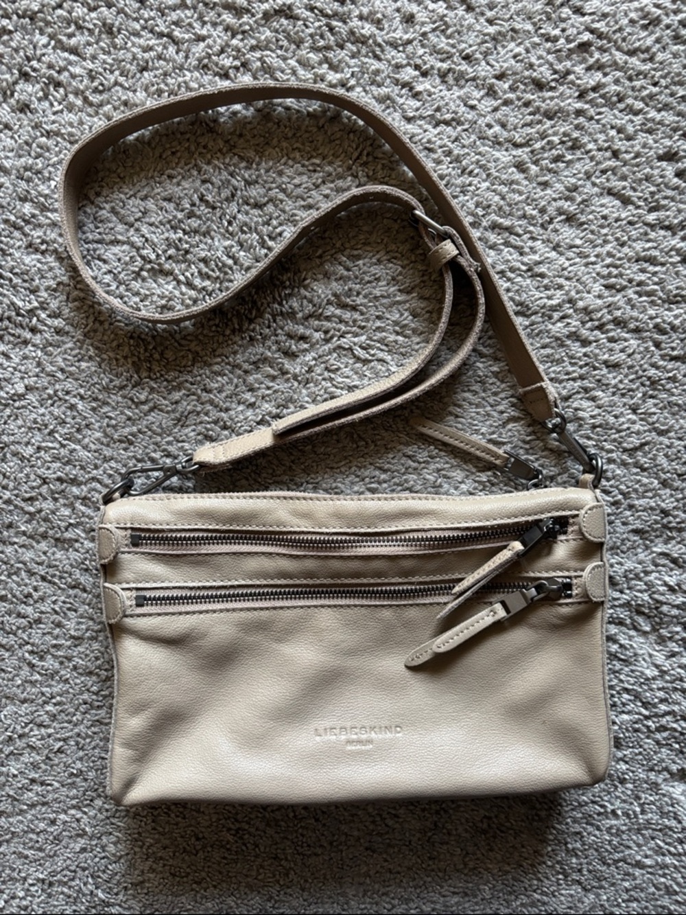 Liebeskind Taupe Crossbody Bag